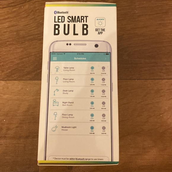 LED Color Changing Smart Bulb - Picture 3 of 3